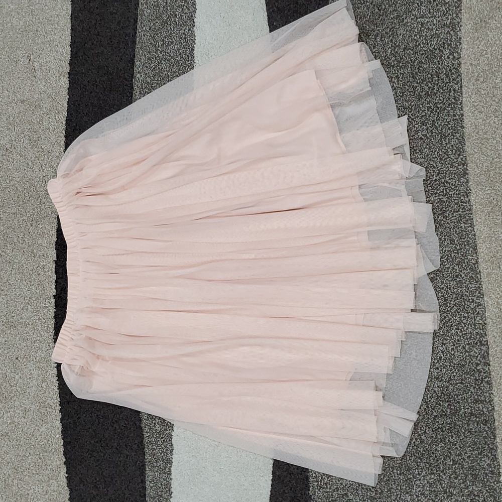 Mossimo Pale Pink Tulle Skirt, Size L/XL